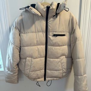 Off-white puffer jacket
